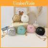 Mini-Kindertasche aus PU-Leder mit Kette und Herzverzierung für den täglichen Gebrauch