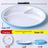 Commercial Melamine Divided Meal Plate