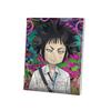 TV Anime "Banned Mole" Kyoshiro Nekotsuki Aure Glass Canvas Board