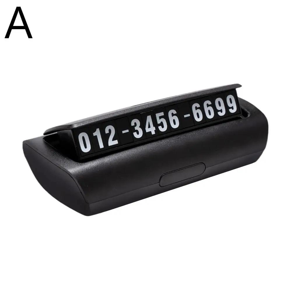 Temporary Car Parking Sign, Luminous Telephone, Concealed Mobile Number Plate, Wholesale Of Temporary Car Parking Cards For Y5O2