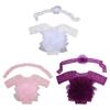 Breathable Mesh Lace Baby Skirt With Matching Headband Newborn Photoshoot Outfit Comfortable Infant Photography Costume