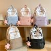 Schoolbag Japanese Ins Wind Soft Girl Girl Backpack Large Capacity Leisure Outdoor College Student Women Lightweight Cute Small Schoolbag