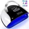 X22 High-Power UV/LED Nail Lamp - 5 Sec Quick-Dry Gel Dryer with 72 Beads