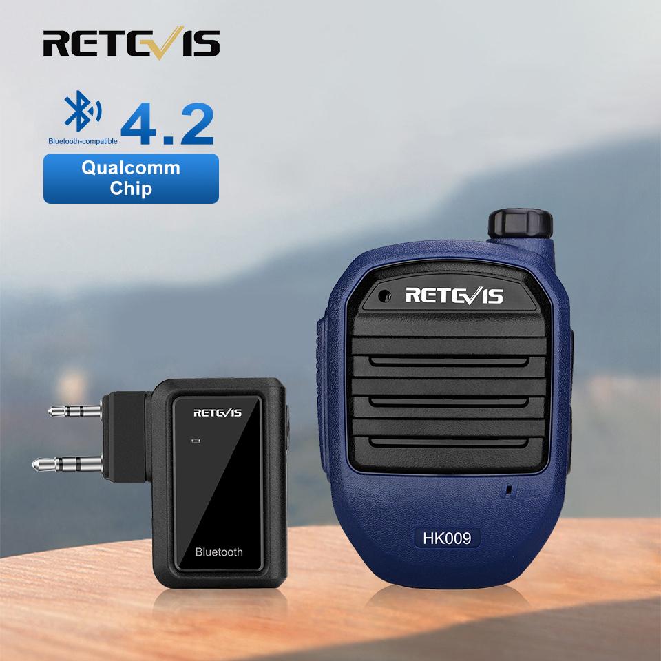 

Hk009 Walkie Talkie Беспроводной Bluetooth-совместимый ручной динамик с микрофоном и адаптером PTT для Kenwood Uv5r