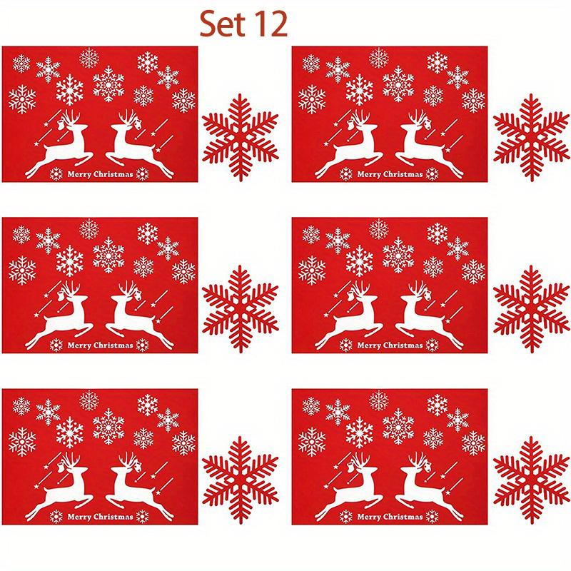 Felt Christmas Placemats Coasters El Restaurants Family Friendly Placemats Halloween Felt Placemats