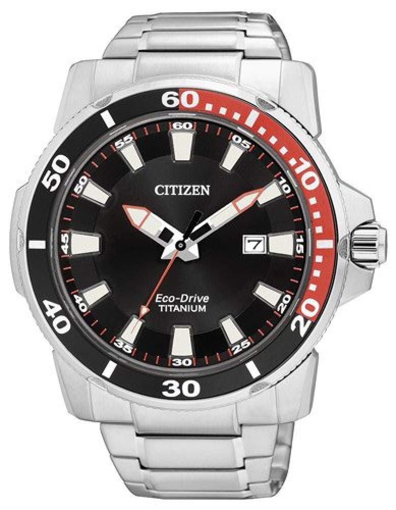 

[Citizen Sports] Чоловічий чорний/багатоколірний браслет Titanium Eco Drive AW1221-51E, чорний/багатоколірний, 56 штук (Упаковка 7503), Браслет