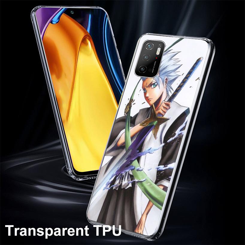 Bleach Hitsugaya Toushirou Cover Phone Case For Xiaomi Poco F7 Ultra X7 X6 X5 Pro M7 Redmi 15C 15 13C 13 12C 12 10C 10 9A 9C 9T