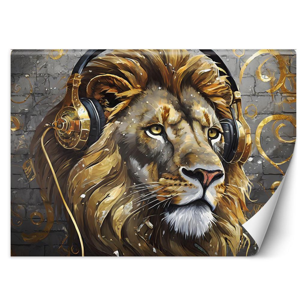 Wallpaper Music Lion Animals
