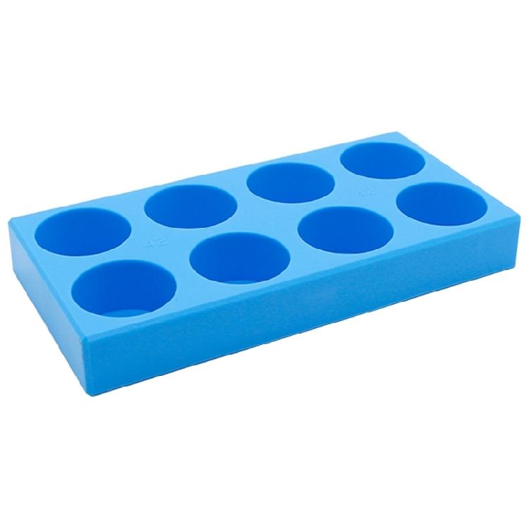 Router Bit Tray Organizer Multi Hole Drill Screwdriver Bit Tool Holder Tray for Tool Box and Drawer Storage Solution