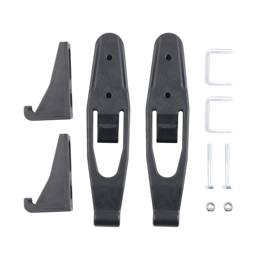 Truck Accessories for 377 378 379 388 389 87-11 Hood Latches Strap with Catches Bracket Kit Replace 128667 2313857 23128