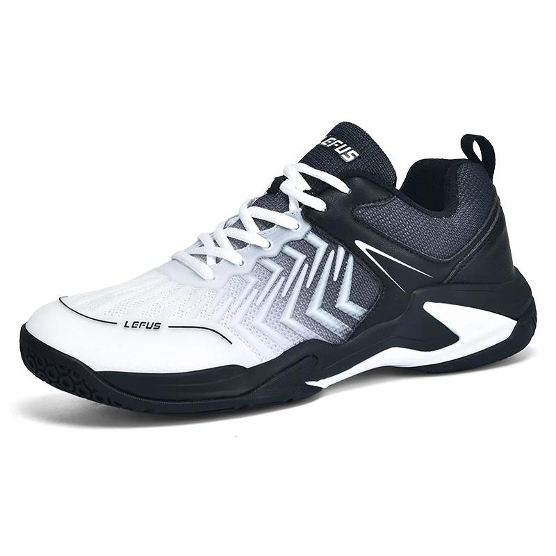Professional Badminton Shoes for Men and Women Anti-Slip Tennis Trainers for Indoor and Outdoor Sports Blue Sneakers