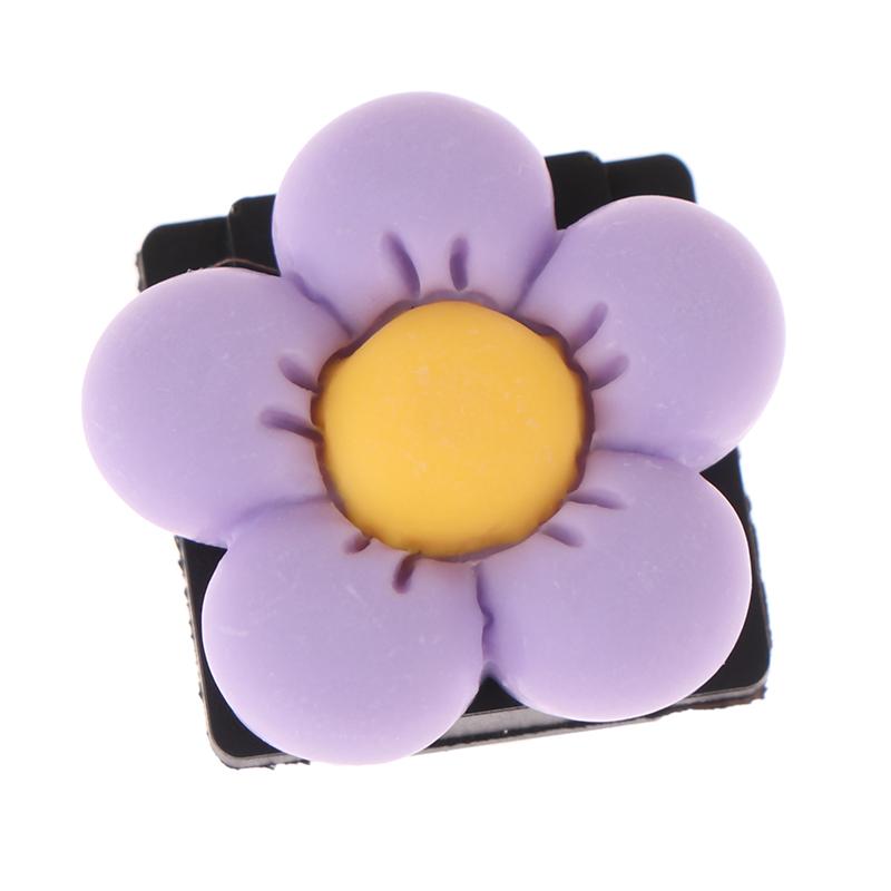 3D Roztomilý Květinový Kryt na Botu Kamery Měkký Silikonový Univerzální Chránič Blesku Patice pro Studený Blesk Krytka Chránič Pro A7C2/A6400