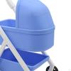 1/12 Scale Dollhouse Carriage Toy Dolls Crib Trolly Cart