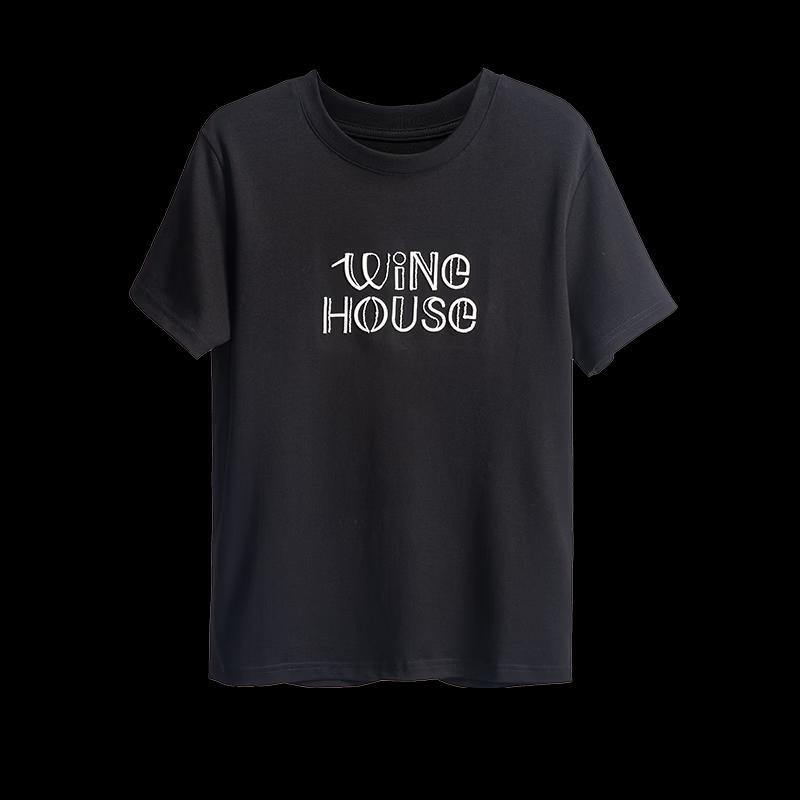 TaTu Letter Embroidery Short Sleeve Women's T-shirt