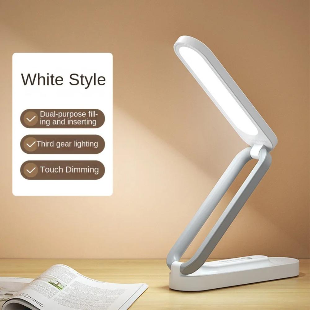 1/2/5Pcs Desk Lamp Night Light Charging Folding Student Learning LED Creative Children's USB Desk Super Bright Infinite Dimming