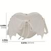 Women's Crossbody Bag Bat-Shaped Fashionable Lightweight PU Shoulder Bag for Daily Outing Commuting Shopping Dating