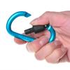 10pcs Carabiner Hooks Outdoor Travel Camping Buckle Clip Aluminum Alloy Survival Snap Hook Gear.