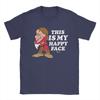 Princess Snow White Grumpy Happy Face T Shirts Cartoon Casual Tee Short Sleeve Round Collar T-Shirts Cotton Unique Tops Unisex