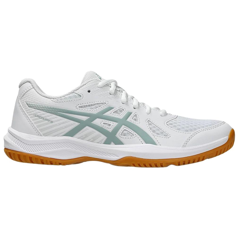 ASICS UPCOURT 6 Breathable Volleyball Shoes Women's White 1072A107-107