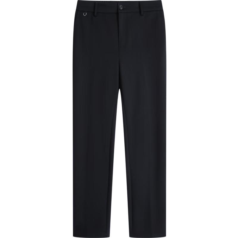 K-Boxing Men's Slim-Fit Business Casual Straight Pants