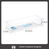 Narrow Transparent Bathroom Mirror Cabinet for Skincare and Cosmetics Storage