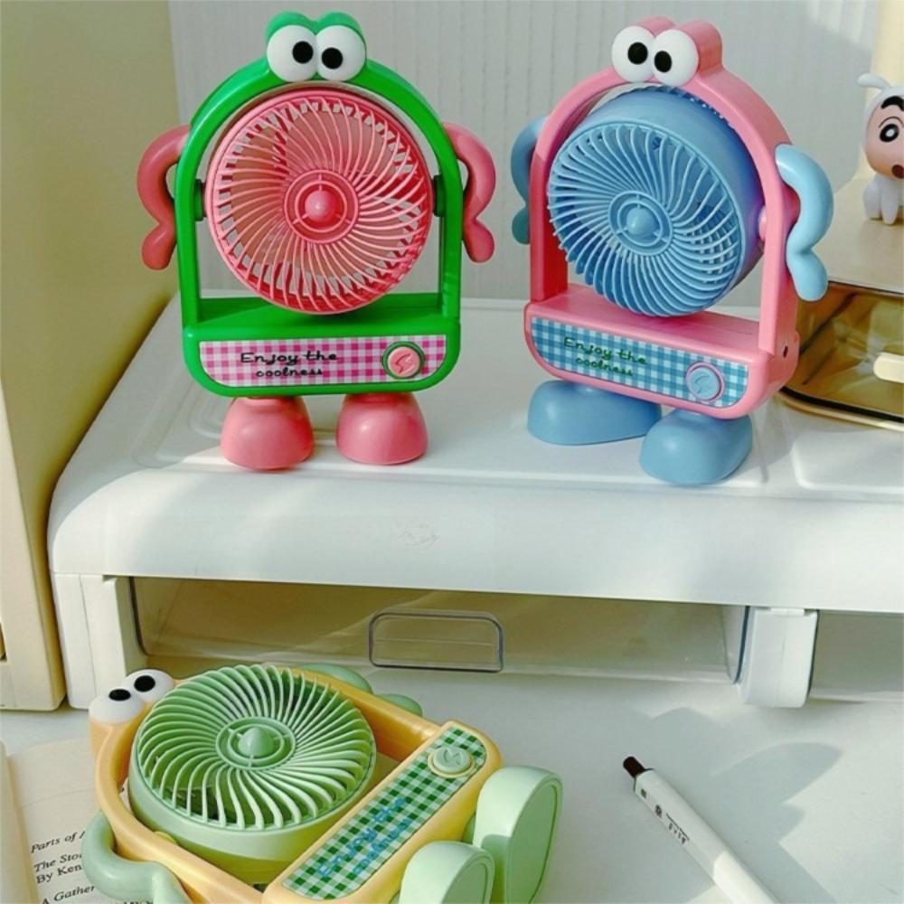 USB Rechargeable Halter Fan Quiet Operation Mini Fan Portable Handheld Fan  Travel Companion