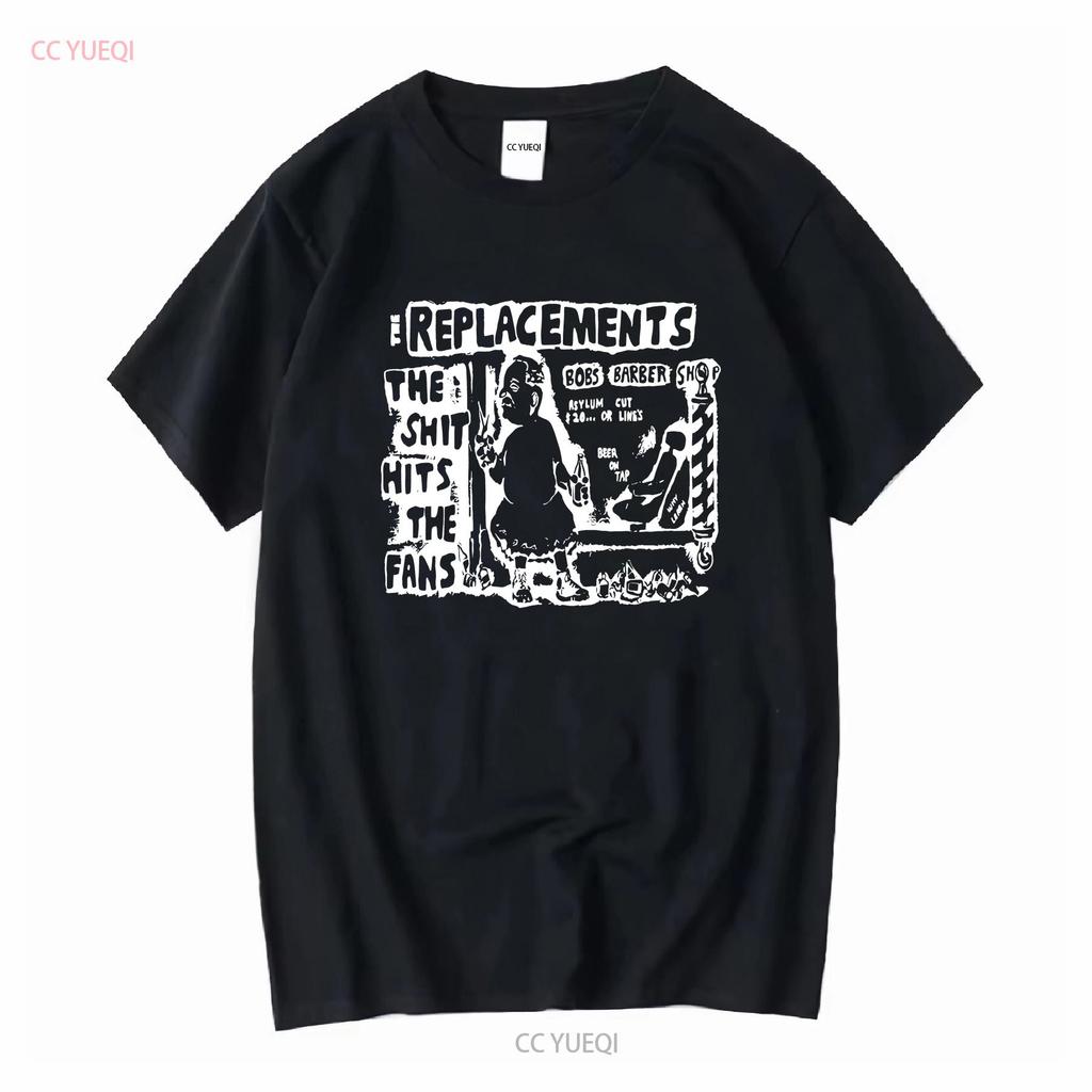 Limited NWT The Replacements Hits Fans College Rock Band T Shirt S 4XL Long or Short Sleeves Vintage Washed Comfortable Unisex