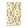 Gold Wallpaper Peel and Stick Geometric Stripes Wall Sticker Removable Self Adhesive Vinyl Film Home Decoration Easy To Install