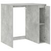 Waschmaschinenunterschrank Beton 87 x 60 x 89 cm Holzwerkstoff