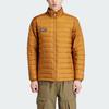 Adidas Originals X Spezial Topfield Liner Jacket Solid Color Logo Stand Collar Long Sleeve Cotton Jacket Men Jacket Yellow Brown IP1706