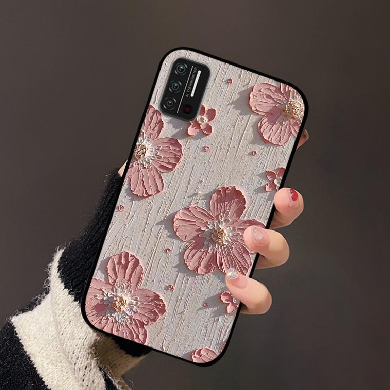 For Umidigi A7s Case Silicone Soft TPU Fashion Cartoon Color Painted Phone Cover Coque For UMIDIGI A7S Shockproof Fundas Capa