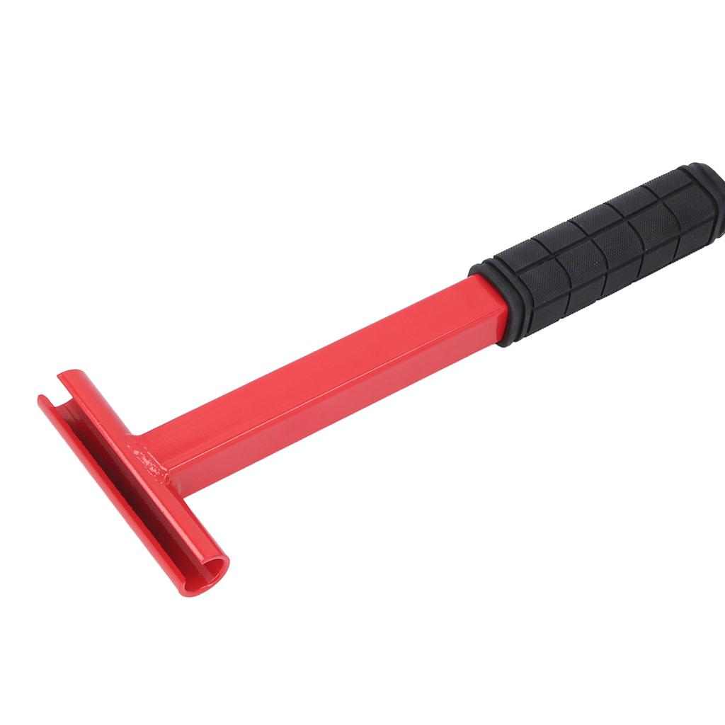 Hinge Adjustment Tool Commercial Door 0.134 Gauge Bender Wrench Carbon Steel with Rubber Long Handle
