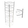 5 Tier Kitchen Pot Rack Stainless Steel Cookware Stand Storage Organizer Multi Layer Corner Shelf