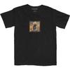 Men's Burna Boy Album Tracks (Back Print) Slim Fit T-shirt XX-Large Black