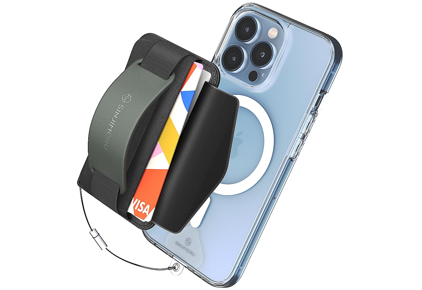 Sinjimoru M-BGrip MagSafe Compatible Card Holder