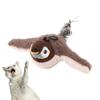 Bird Cat Toy Flapping Cat Toy Plush Toys Sparrow Flapping Wings Kitten Toys Vivid Chirping Rechargeable Interactive Cat Toys