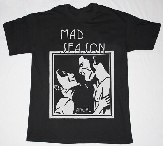 Camiseta MAD SEASON ABOVE 95 Negra Unisex Todas las Tallas S a 5XL ZL044