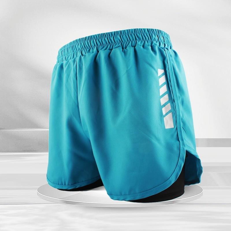 

Swimming Trunks Men To Prevent Embarrassment Double-layer Beach Hot Spring Professional Boxer Loose Quick Dry Short XL 90-110