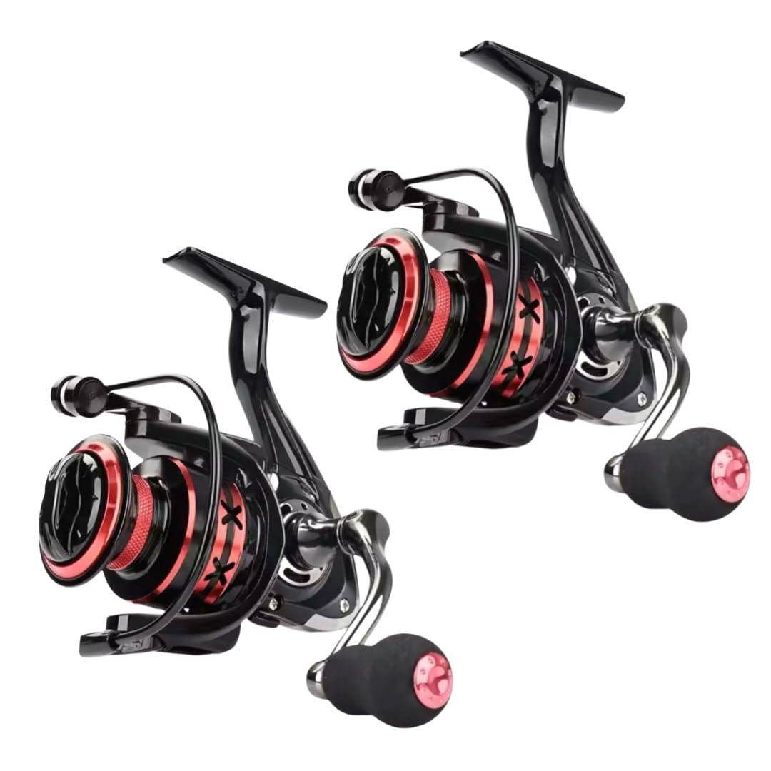 

Набор спиннинговых катушек Доступен в размерах 3000 и 2000 с максимальным тормозным усилием, с взаимозаменяемой передачей и шарикоподшипниками BB. Подходит для, в том числе, морского конька и окуня.