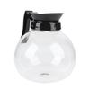 1.8L Coffee Pot High Borosilicate Heat Proof Glass Coffee Decanter Carafe for Travel Picnics Outdoor Activities