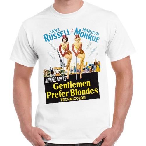 

Джентльмены предпочитают блондинок Фильм Мэрилин Монро Ретро Футболка 2530 2XL