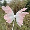 NEW 3D Simulated Flowers 40CM Colorful Veil Butterfly Large-scale Giant Layout Background Decoration Road