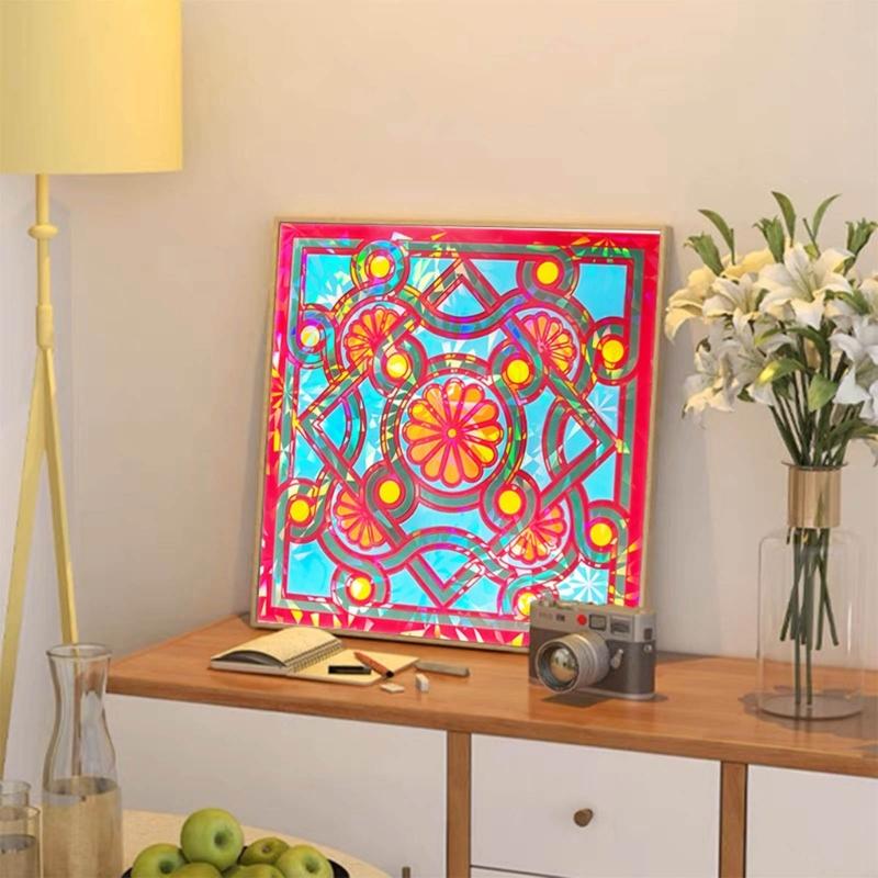 Holographic Paint Ornament Craft Silicone Mold Jewelry Epoxy Casting Jewelry Tool Making Resin Diy Craft Home Decoration