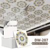 30x30cm Selbstklebender Deckenaufkleber für Badezimmer, Schlafzimmer & Küche - Feuchtigkeitsbeständige Dekorative Tapete