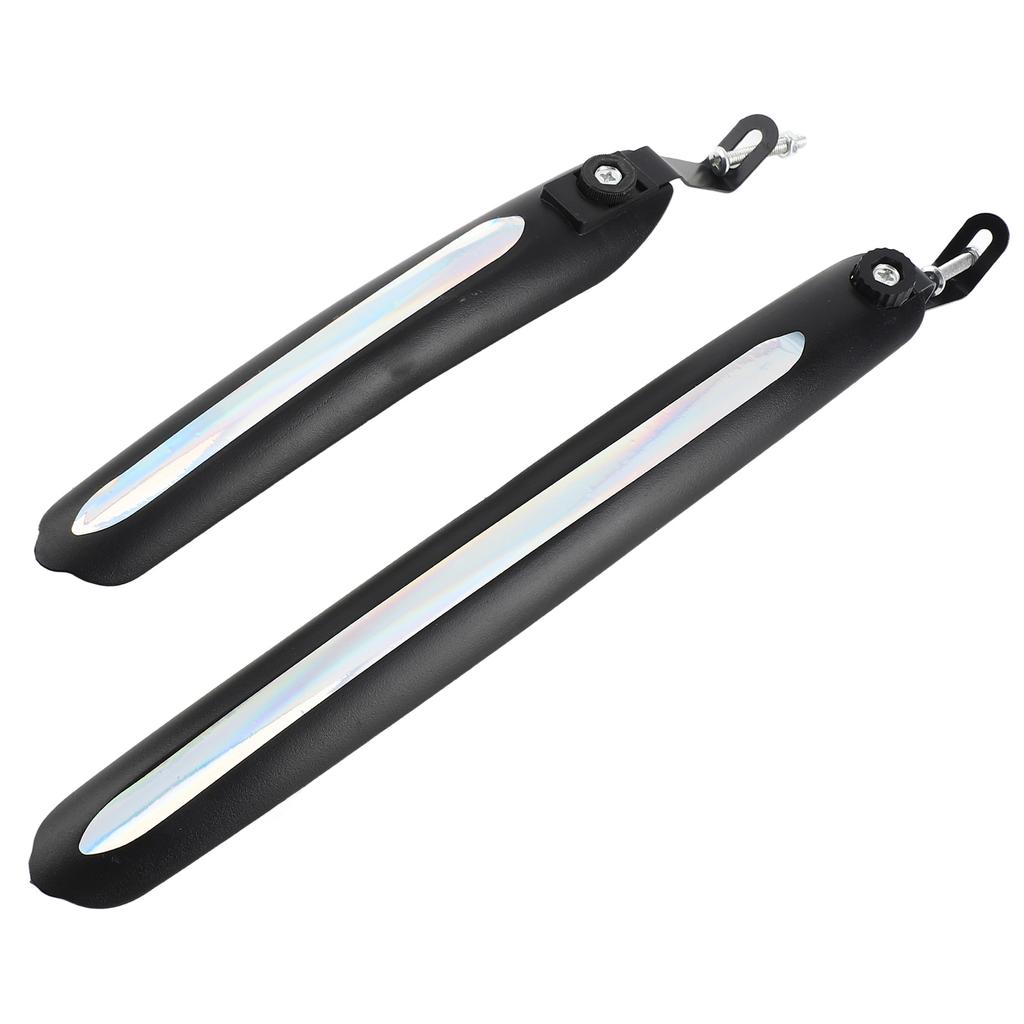 1 Ζεύγος Μπροστινό Πίσω Βουνού Δρόμου Ποδηλάτου NaΦτερό Λασπωτήρας Σετ Λασπωτήρων (λευκό)