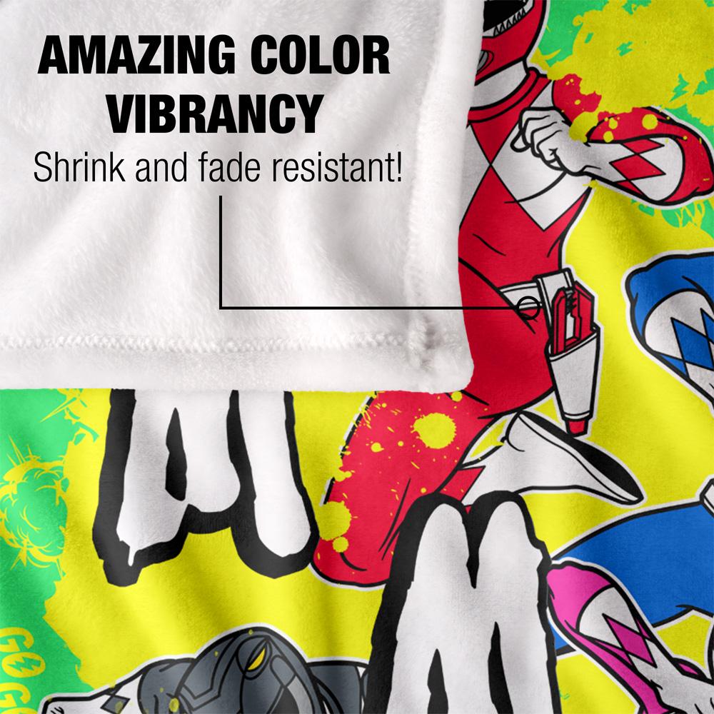 Power Rangers Gruppenfoto Decke