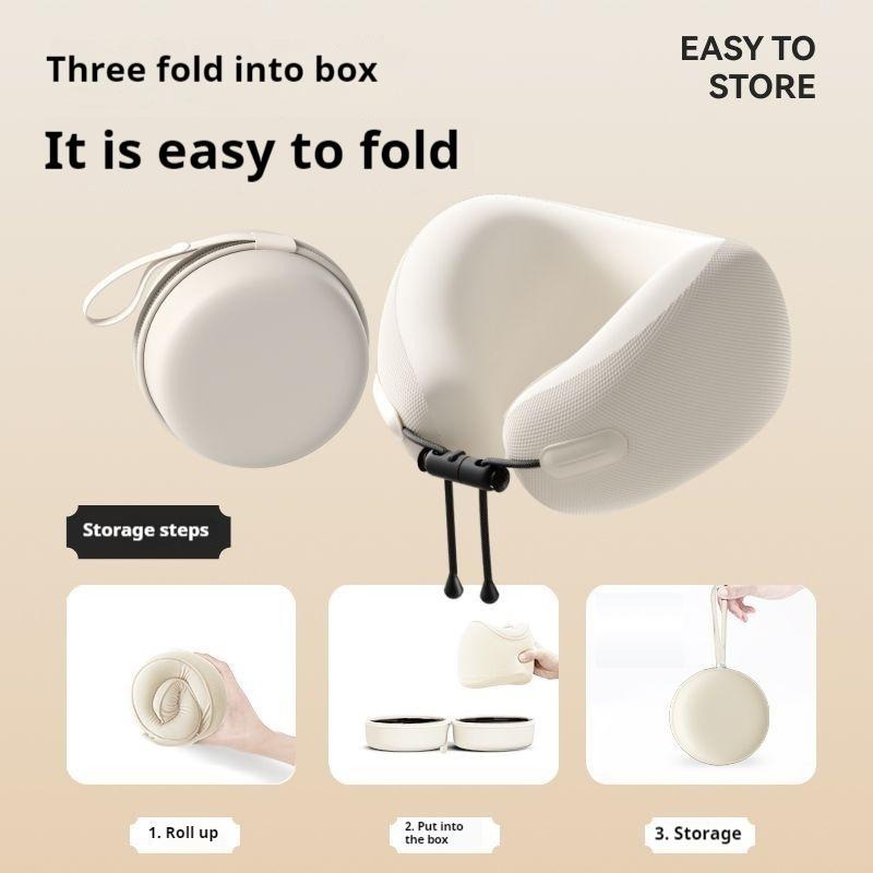 U Shaped Memory Foam Neck Cushion Travel Healthcare Soft Travel Pillow Neck Cervical Airplane Pillow