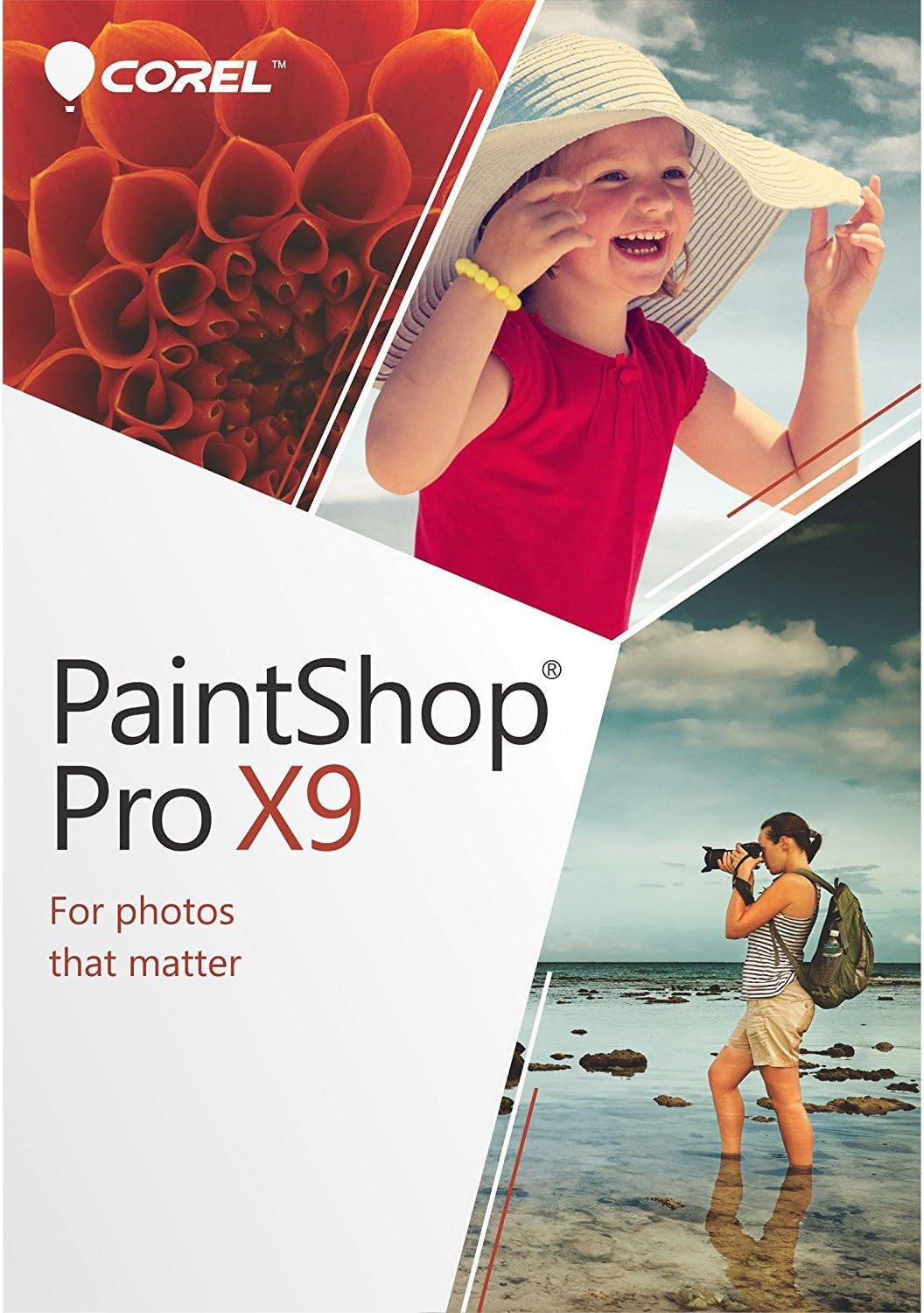

Corel PaintShop Pro X9 Separate Japanese manual included [item] білий