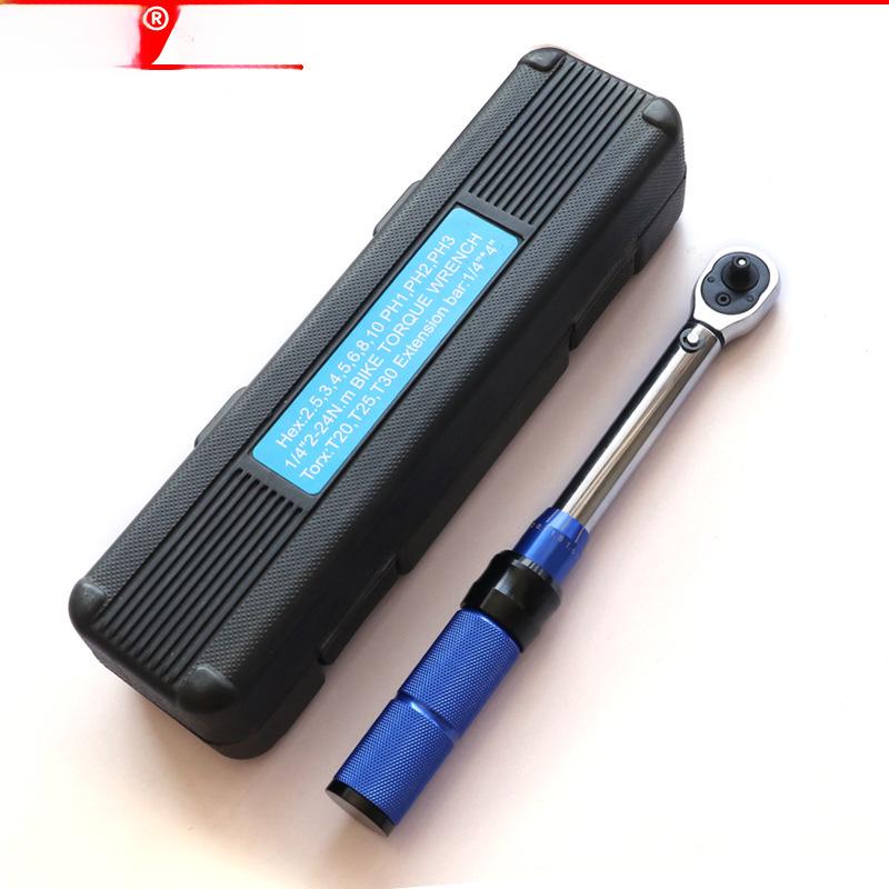15-Piece Bicycle Torque Wrench Set (2-25NM)