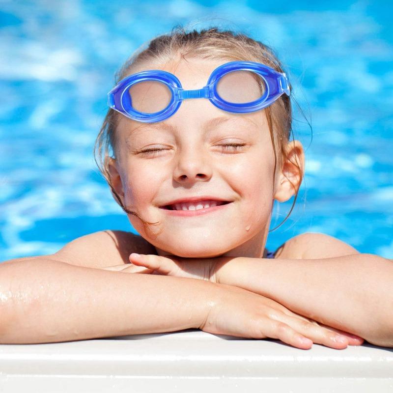 Yüzme Gözlüğü Erkek ve Kadın Silikon Yüzme Spor Gözlüğü